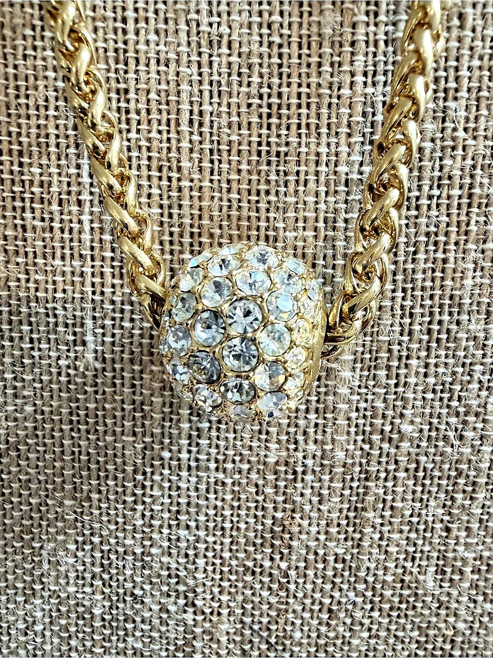 Joan Rivers Crystal Statement Pendant Necklace